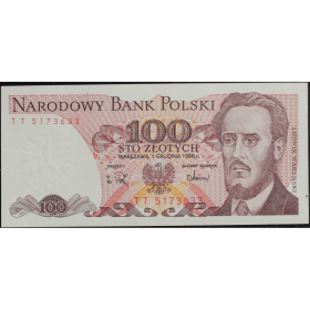 100 zlotych 1988 seria tt a